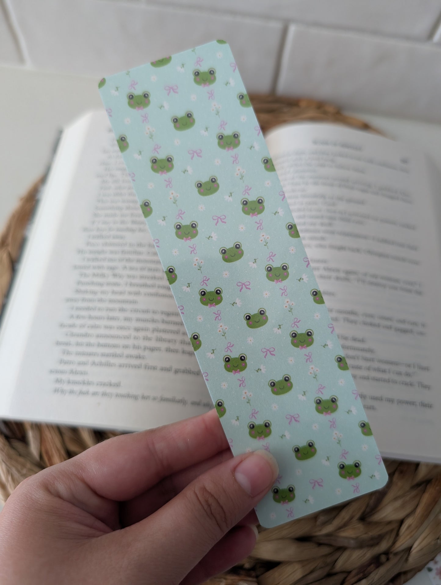 Froggy Coquette Bookmark