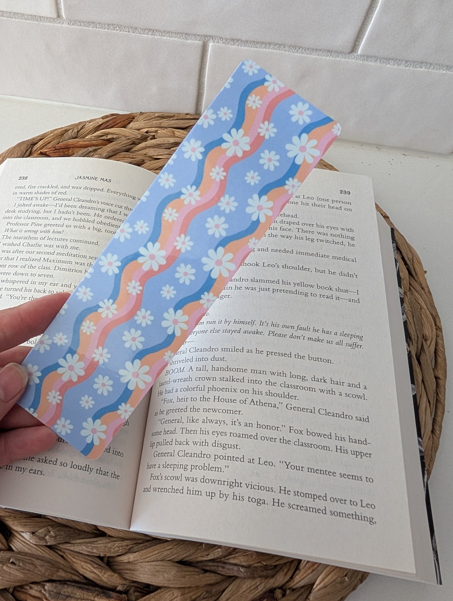 Groovy Floral Bookmark