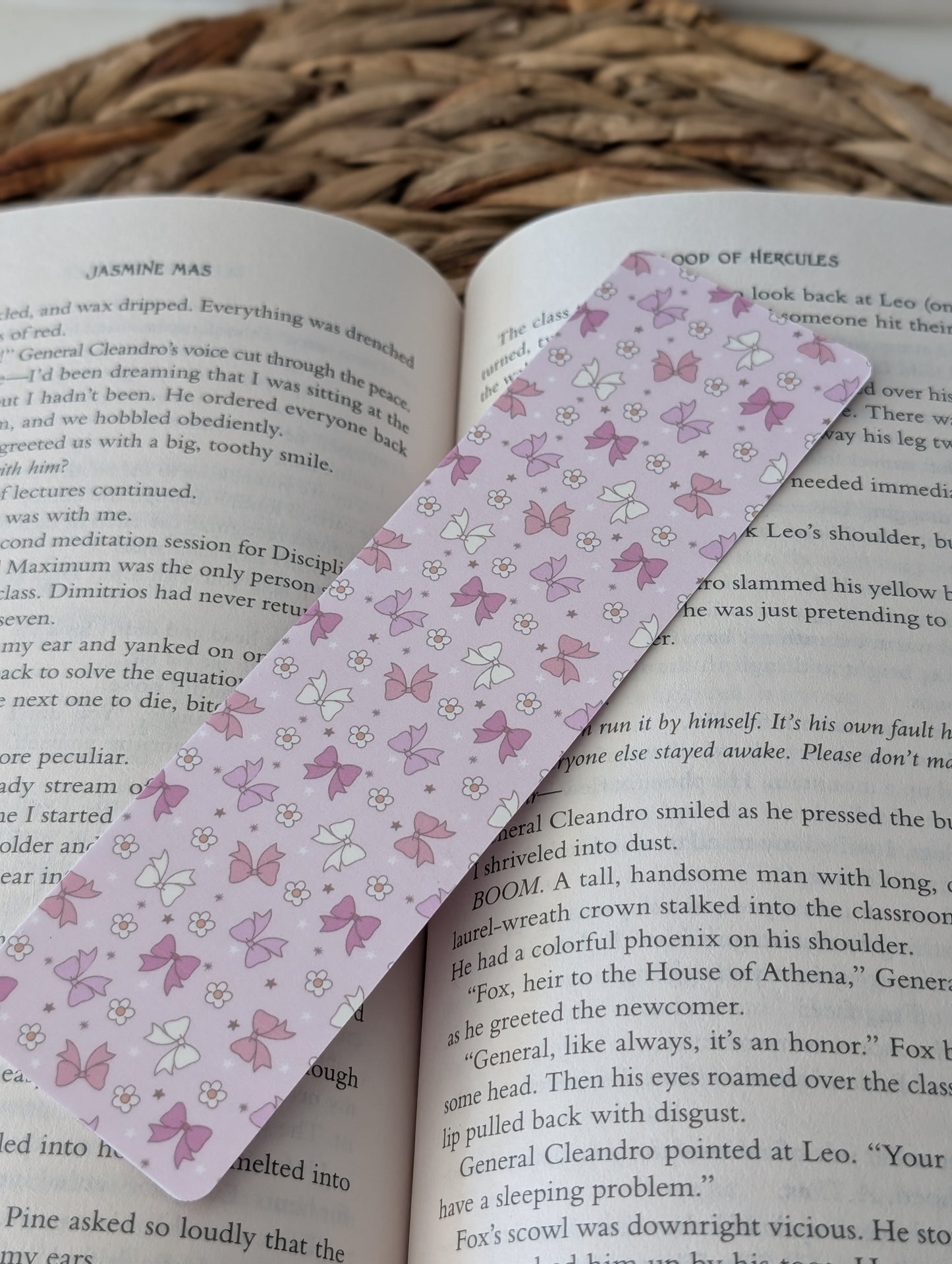 Pink Coquette Bookmark