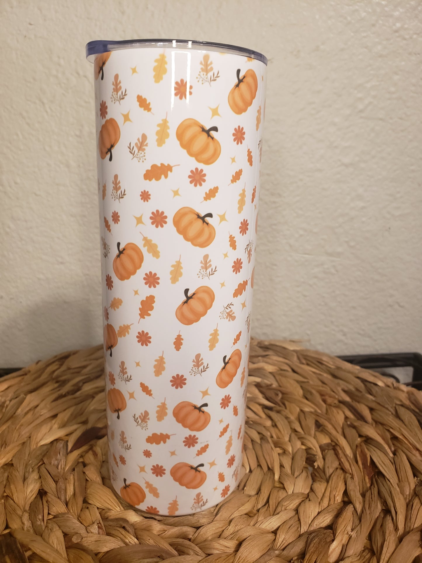 Pumpkins Falling 20 oz Tumbler
