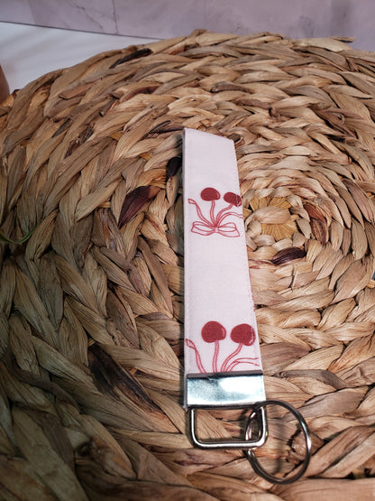 Cherry Coquette Wristlet Keychain