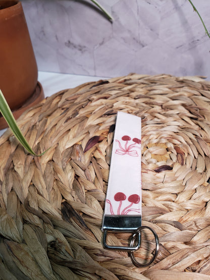 Cherry Coquette Wristlet Keychain