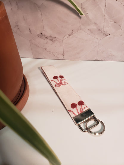 Cherry Coquette Wristlet Keychain