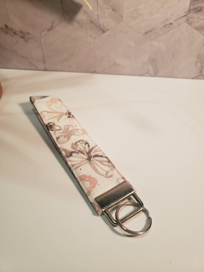 Butterfly Cotton Wristlet Strap