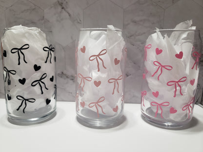 Coquette 16 oz Glass Can