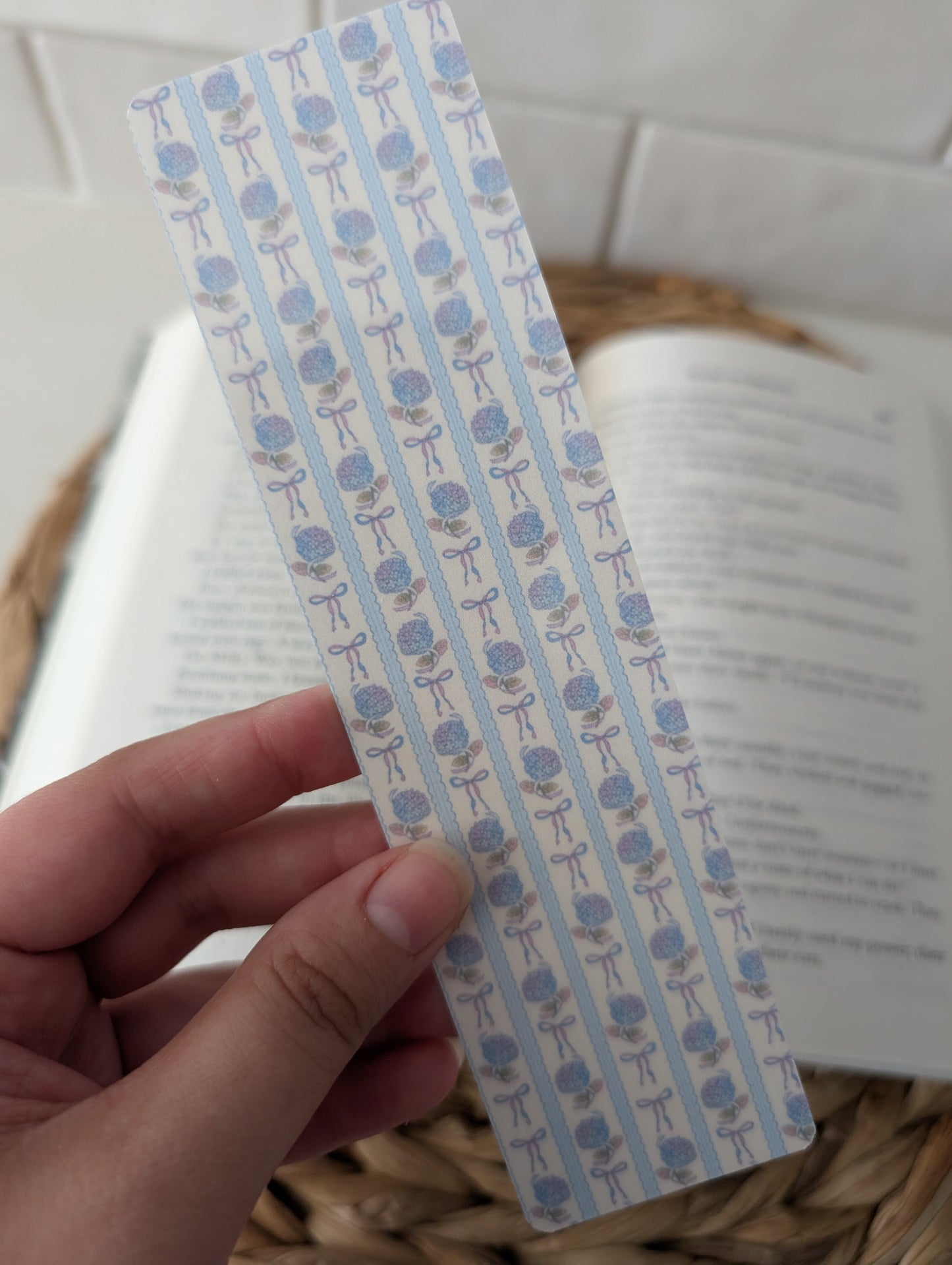 Hydrangea Coquette Bookmark