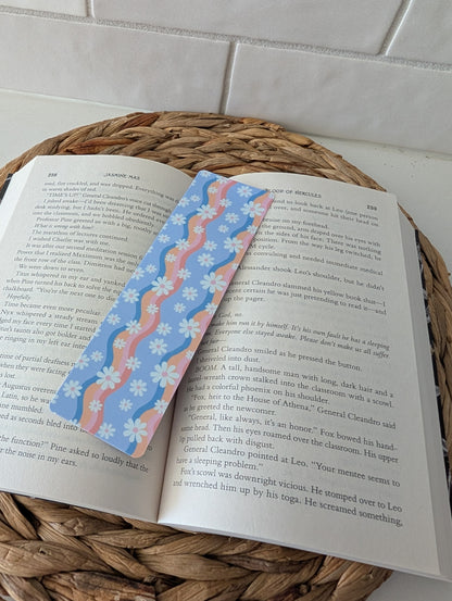 Groovy Floral Bookmark