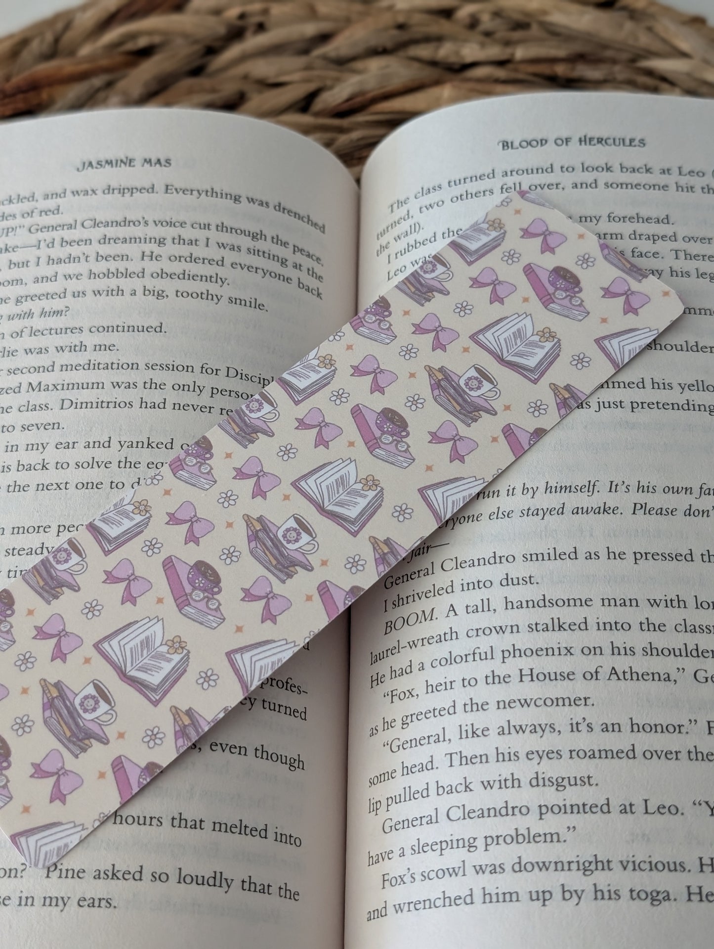 Book Girly Bookmark