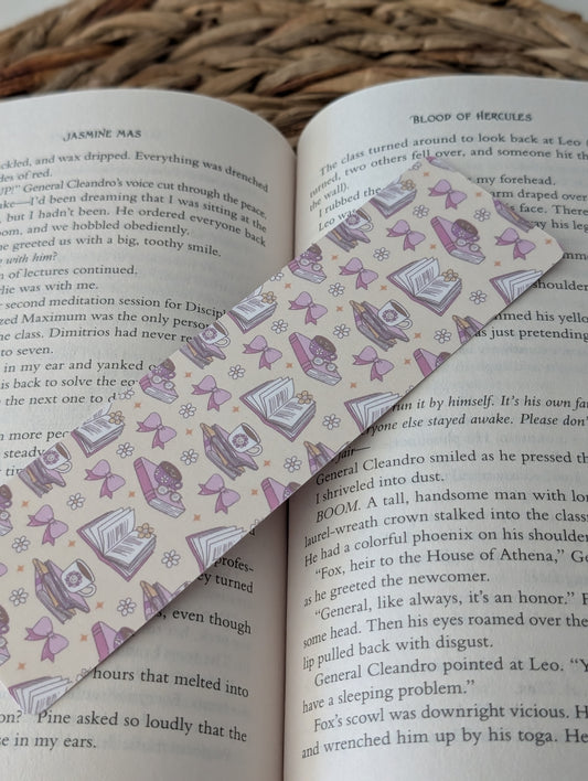 Book Girly Bookmark