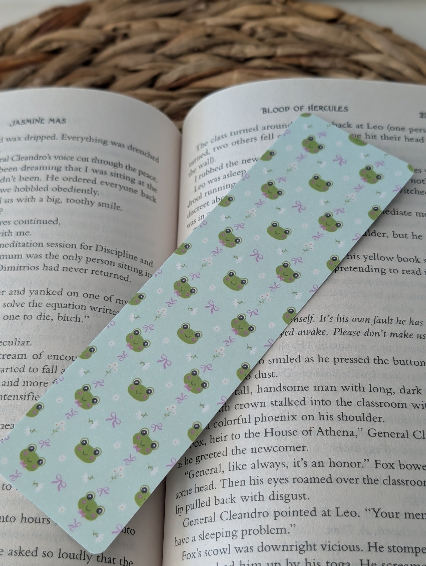 Froggy Coquette Bookmark