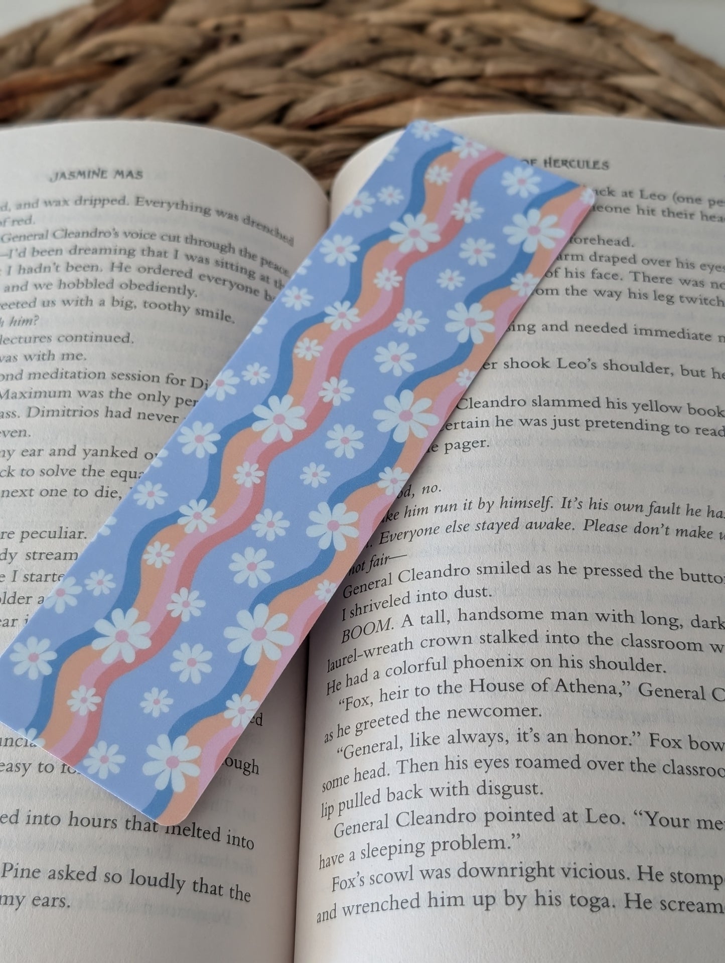 Groovy Floral Bookmark